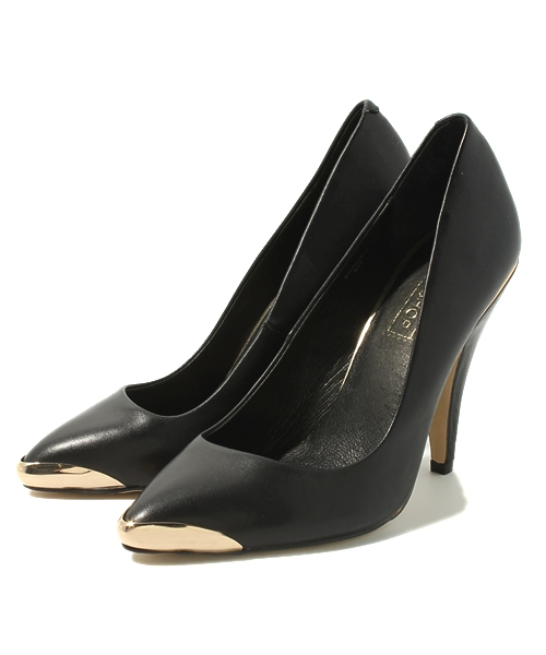 TOPSHOP(トップショップ)の「GAMBIT METAL DETAIL COURTS(サンダル・レディース・ブラック・36/37/38/39)」の8枚目の写真