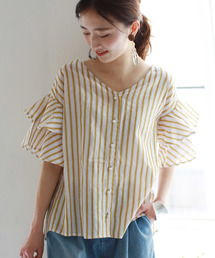 REAL CUBE(���A���L���[�u)��REAL CUBE ���b�t���X���[�u�X�g���C�v�u���E�X(�V���c/�u���E�X)