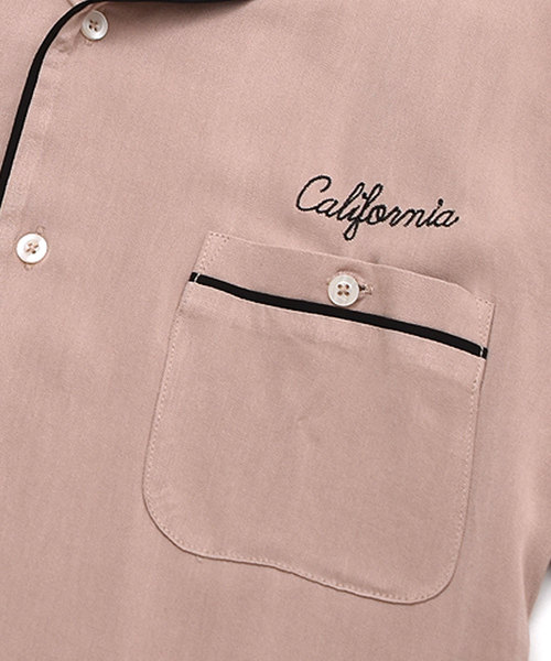 MinoriTY（マイノリティ）の「バック刺繍　ボーリングシャツ（シャツ/ブラウス・メンズ・ホワイト/ブラック/ピンク・M/L）」の14枚目の写真