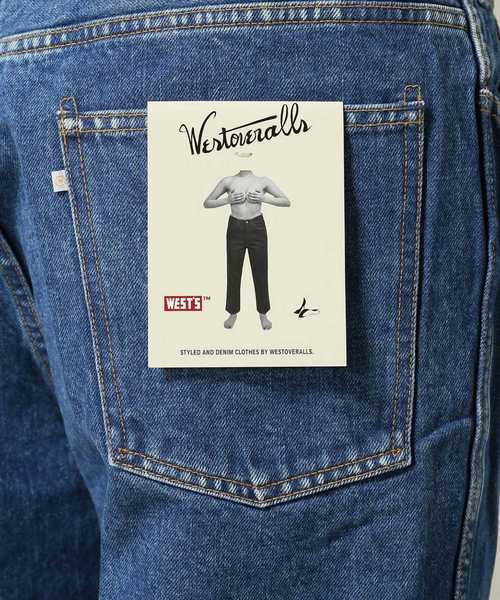 WESTOVERALLS（ウエストオーバーオールズ）の「WESTOVERALLS / ウェストオーバーオール 817F（デニムパンツ・メンズ・ブラック/ブルー系その他・34/32/30）」の10枚目の写真