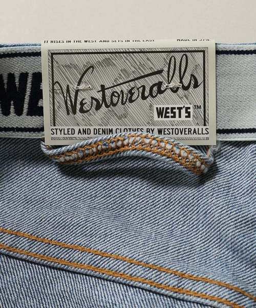 WESTOVERALLS（ウエストオーバーオールズ）の「WESTOVERALLS / ウェストオーバーオール 817F（デニムパンツ・メンズ・ブラック/ブルー系その他・34/32/30）」の13枚目の写真