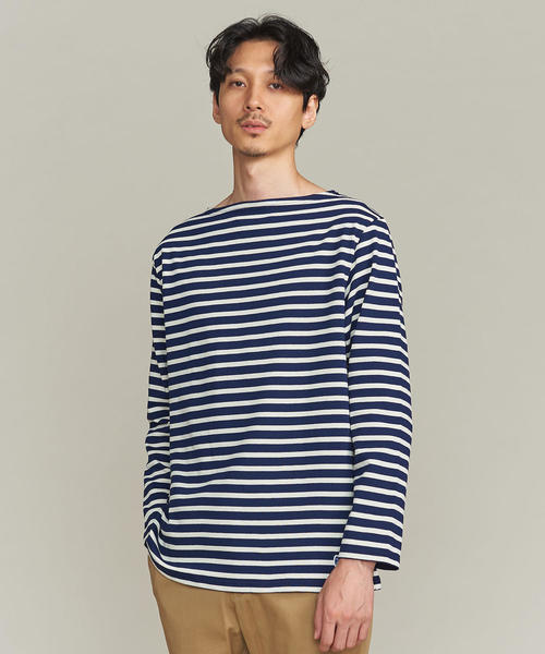 ORCIVAL(オーシバル)の「<ORCIVAL(オーシバル)> BASQUE BOAT/カットソー(Tシャツ/カットソー・メンズ・ネイビー/オフホワイト・5/4/3)」の1枚目の写真