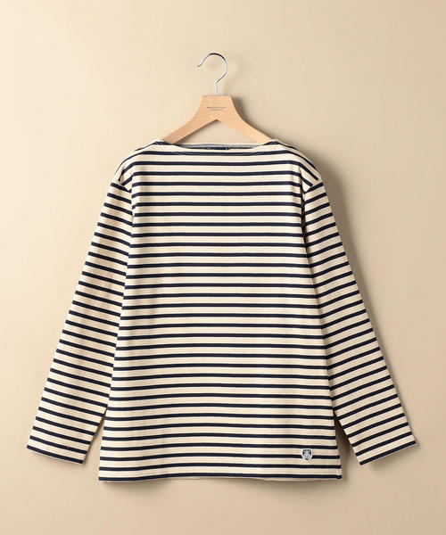 ORCIVAL(オーシバル)の「<ORCIVAL(オーシバル)> BASQUE BOAT/カットソー(Tシャツ/カットソー・メンズ・ネイビー/オフホワイト・5/4/3)」の9枚目の写真