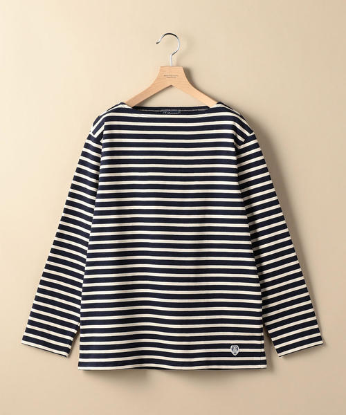 ORCIVAL(オーシバル)の「<ORCIVAL(オーシバル)> BASQUE BOAT/カットソー(Tシャツ/カットソー・メンズ・ネイビー/オフホワイト・5/4/3)」の13枚目の写真