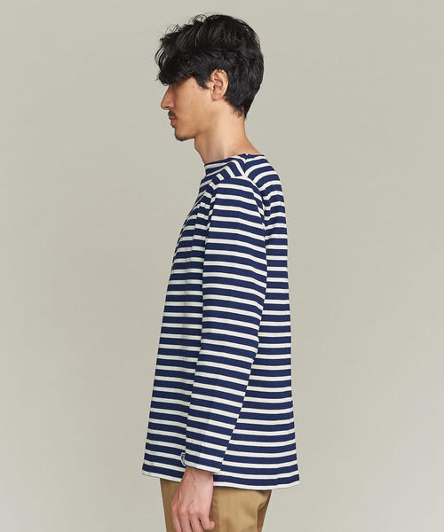 ORCIVAL(オーシバル)の「<ORCIVAL(オーシバル)> BASQUE BOAT/カットソー(Tシャツ/カットソー・メンズ・ネイビー/オフホワイト・5/4/3)」の10枚目の写真