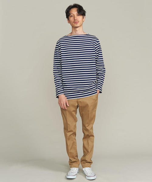 ORCIVAL(オーシバル)の「<ORCIVAL(オーシバル)> BASQUE BOAT/カットソー(Tシャツ/カットソー・メンズ・ネイビー/オフホワイト・5/4/3)」の7枚目の写真