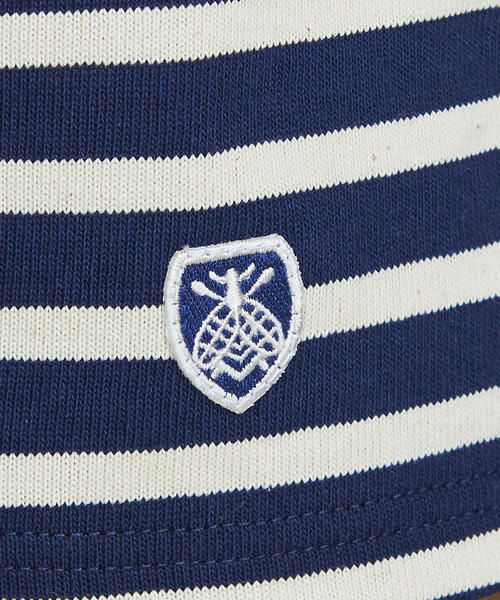ORCIVAL(オーシバル)の「<ORCIVAL(オーシバル)> BASQUE BOAT/カットソー(Tシャツ/カットソー・メンズ・ネイビー/オフホワイト・5/4/3)」の3枚目の写真