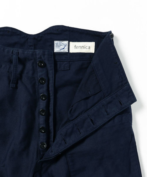 orSlow(オアスロウ)の「orSlow × fennica / 別注 ロイヤルネイビー ミリタリーパンツ mod <MEN>(その他パンツ・メンズ・ネイビー・2(M)/3(L)/4(XL)/1(S))」の4枚目の写真