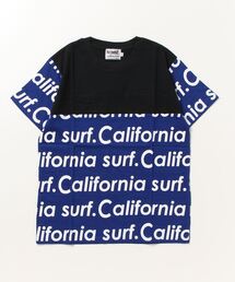 メッセージプリントカットソー 90s-00s メッセージTシャツ モザイク文字 バックプリント XL相当