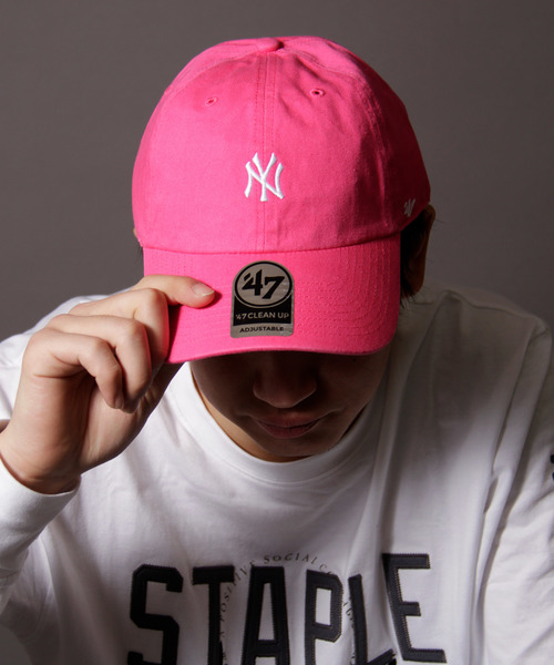 フォーティーセブン 47 帽子 メンズ ニューヨーク ヤンキース キャップ Bk B Rgw17gws Bkd 日よけ Victoria Golf Mall店 ヴィクトリアゴルフ の通販 Mall