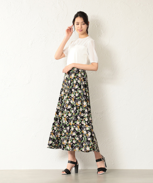 セール Guild Prime Women レース編みプルオーバー ニット セーター Guild Prime ギルドプライム のファッション通販 Zozotown