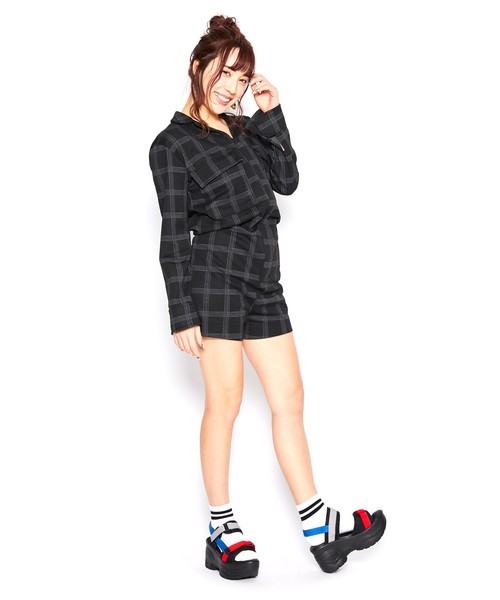 Mafmof(マフモフ)の「Mafmof(マフモフ) ストラップダッドシューズサンダル(サンダル・レディース・ブラック/ブラック×ホワイト/ブラック系その他・LL/S/M/L)」の5枚目の写真