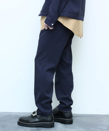 soe / Easy Trousers Back-side Satin Georgette