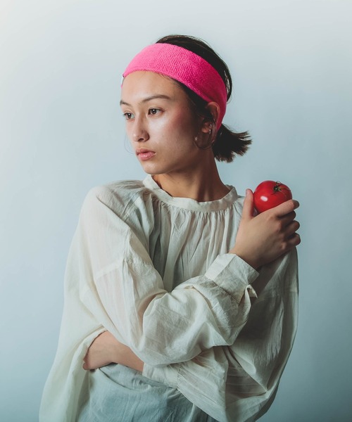 sunista（サニスタ）の「sunista / THIN / COOL MAX HAIR BAND（ヘアバンド・メンズ・チャコールグレー/ブラック/ネイビー/イエロー/チェリーレッド/インディゴブルー/ベージュ・FREE）」の21枚目の写真