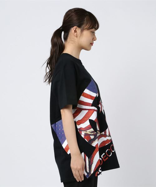 DC(ディーシー)の「半袖Tシャツ DC 5226J918W(Tシャツ/カットソー・レディース・ホワイト/ブラック・S/M)」の3枚目の写真