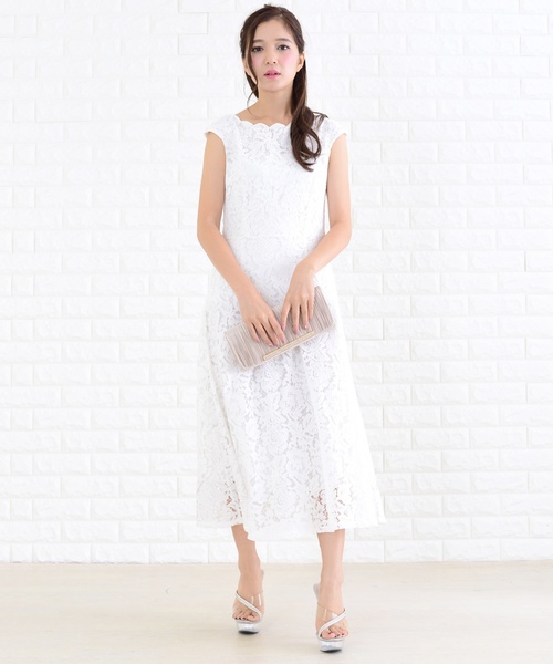 Lace Ladies�i���[�X���f�B�[�X�j�́u�m�[�X���[�u�ԕ������[�X�X�J���v�l�b�N�����s�[�X��h���X�i�h���X�j�v�b�z���C�g