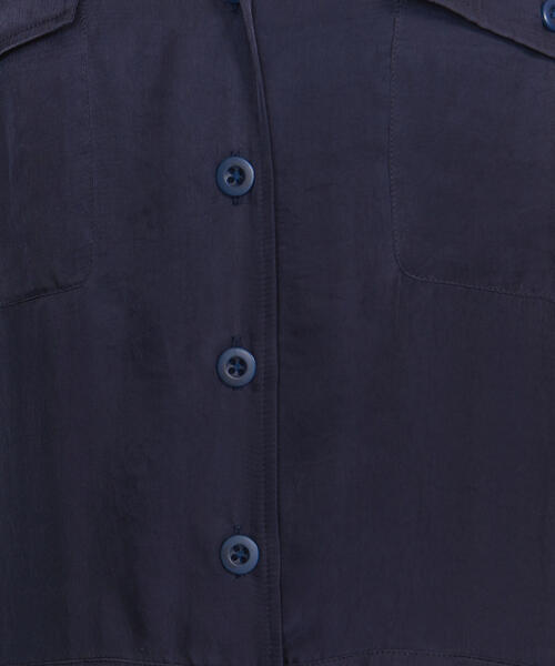 BEAUTY&YOUTH UNITED ARROWS（ビューティーアンドユースユナイテッドアローズ）の「BY キュプラツイルジャンプスーツ（つなぎ/オールインワン・レディース・オリーブ/ネイビー・MEDIUM/SMALL）」の15枚目の写真