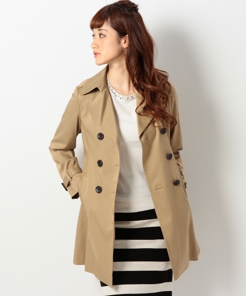 Jewel Changes(ジュエルチェンジズ)の「JOC TEN/N TWL トレンチ∴ ◆(トレンチコート・レディース・ベージュ/ブラウン・38/36)」の16枚目の写真