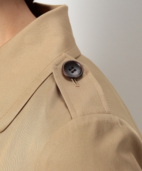 Jewel Changes(ジュエルチェンジズ)の「JOC TEN/N TWL トレンチ∴ ◆(トレンチコート・レディース・ベージュ/ブラウン・38/36)」の9枚目の写真
