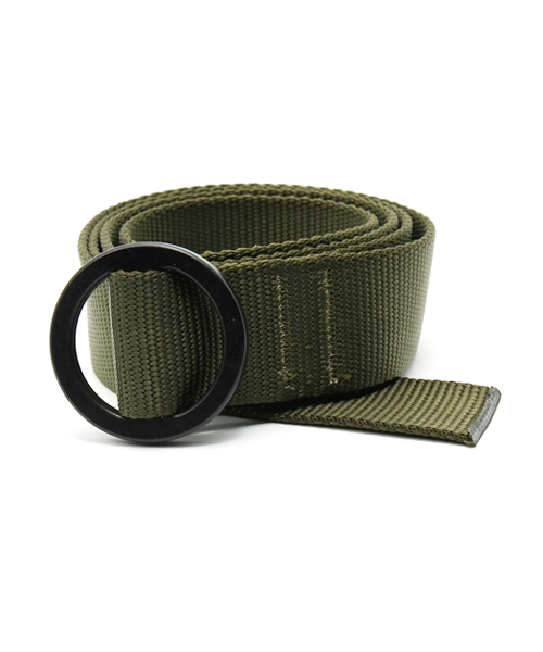 BEAMS(ビームス)の「TOPO DESIGNS / WEB BELT(ベルト・メンズ・ブラック/ブルー/レッド/カーキ/オリーブ・ONE SIZE)」の3枚目の写真