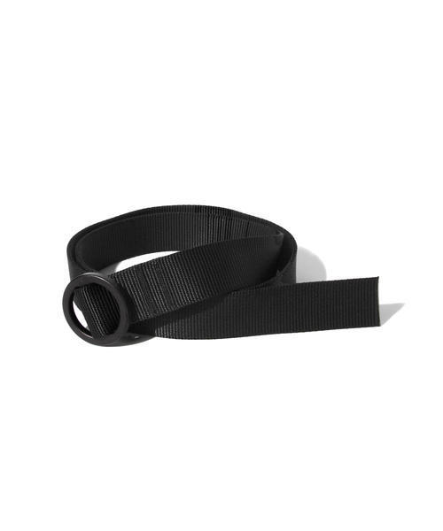 BEAMS(ビームス)の「TOPO DESIGNS / WEB BELT(ベルト・メンズ・ブラック/ブルー/レッド/カーキ/オリーブ・ONE SIZE)」の6枚目の写真