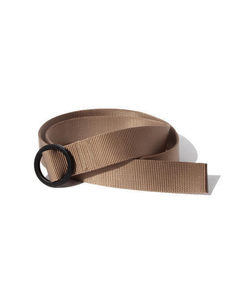 BEAMS(ビームス)の「TOPO DESIGNS / WEB BELT(ベルト・メンズ・ブラック/ブルー/レッド/カーキ/オリーブ・ONE SIZE)」の7枚目の写真