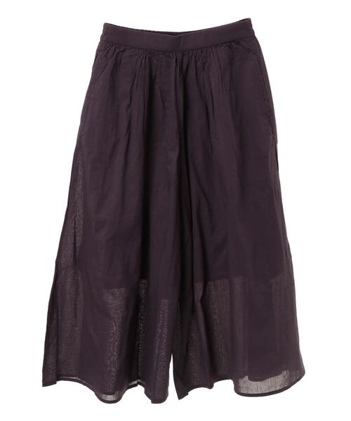 AMERICAN HOLIC（アメリカンホリック）の「ボリュームギャザーガウチョパンツ＊（その他パンツ・レディース・その他9/ストライプ/チェック/ドット/チャコールグレー/カーキ/ブルー/モカ/キャメル・L/M）」の11枚目の写真