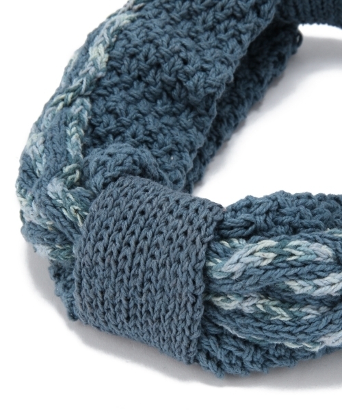 Another Edition（アナザーエディション）の「AE MIXアミコミ HB ◆（ヘアバンド・レディース・ライトピンク/ネイビー・フリー）」の3枚目の写真