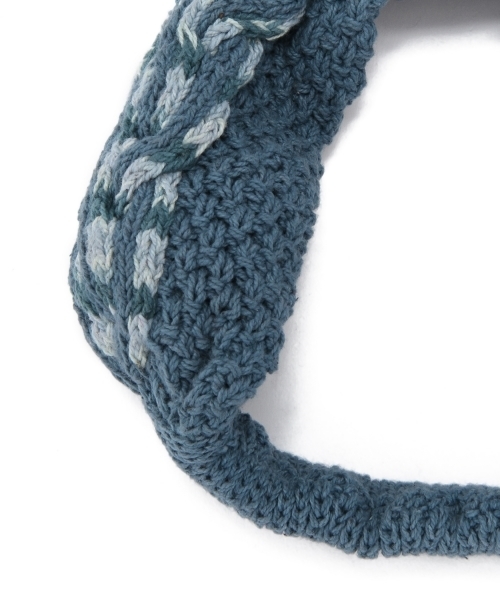 Another Edition（アナザーエディション）の「AE MIXアミコミ HB ◆（ヘアバンド・レディース・ライトピンク/ネイビー・フリー）」の7枚目の写真