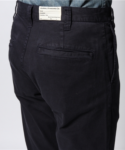 JOURNAL STANDARD(ジャーナルスタンダード)の「ストレッチツイルチノパンツ #(チノパンツ・メンズ・グレー/ホワイト/ベージュ系その他/ネイビー/サックスブルー・LARGE/SMALL/MEDIUM)」の13枚目の写真