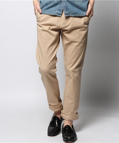 JOURNAL STANDARD(ジャーナルスタンダード)の「ストレッチツイルチノパンツ #(チノパンツ・メンズ・グレー/ホワイト/ベージュ系その他/ネイビー/サックスブルー・LARGE/SMALL/MEDIUM)」の16枚目の写真