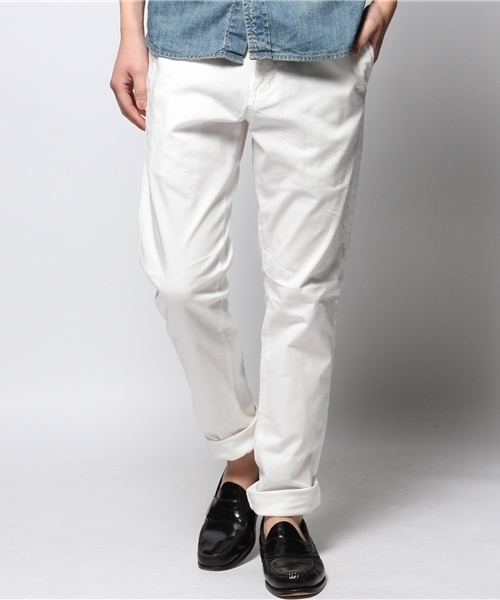 JOURNAL STANDARD(ジャーナルスタンダード)の「ストレッチツイルチノパンツ #(チノパンツ・メンズ・グレー/ホワイト/ベージュ系その他/ネイビー/サックスブルー・LARGE/SMALL/MEDIUM)」の14枚目の写真