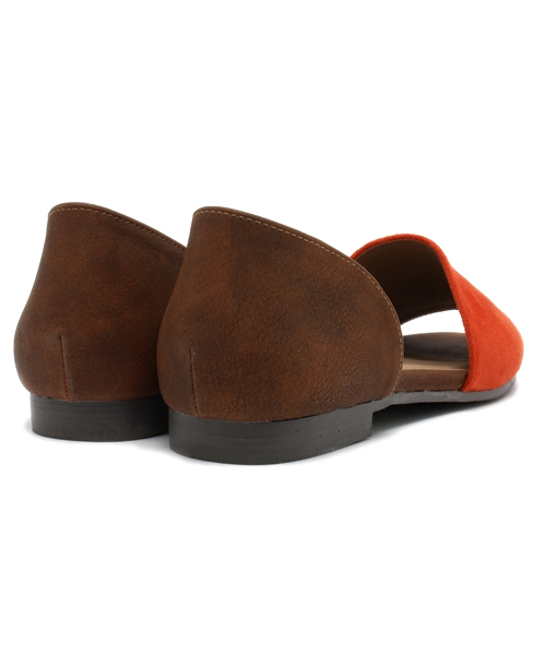 GLOBAL WORK(グローバルワーク)の「【WEB限定価格】オープントゥフラットサンダル/542355(サンダル・レディース・グリーン/オレンジ/ブルー/ブラック/イエロー・LARGE/MEDIUM/SMALL)」の8枚目の写真