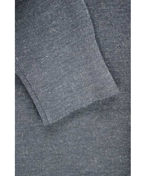 マーガレットハウエル ジョンスメドレー 別注 タートルネック リブニット グレー マーガレットハウエル ジョンスメドレー 別注 タートルネック