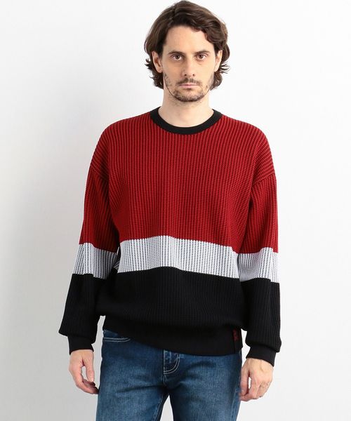 ARMANI EXCHANGE�i�A���}�[�j�G�N�X�`�F���W�j�́u�yA|X�A���}�[�j �G�N�X�`�F���W�z�J���[�u���b�L���O�f�U�C���@�j�b�g�i�j�b�g/�Z�[�^�[�j�v�b���b�h