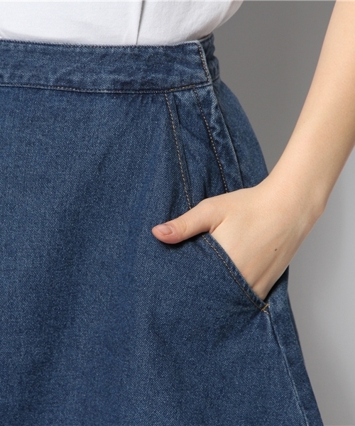 WEGO（ウィゴー）の「WEGO/デニムサークルスカート（デニムスカート・レディース・インディゴブルー/ネイビー・FREE）」の14枚目の写真