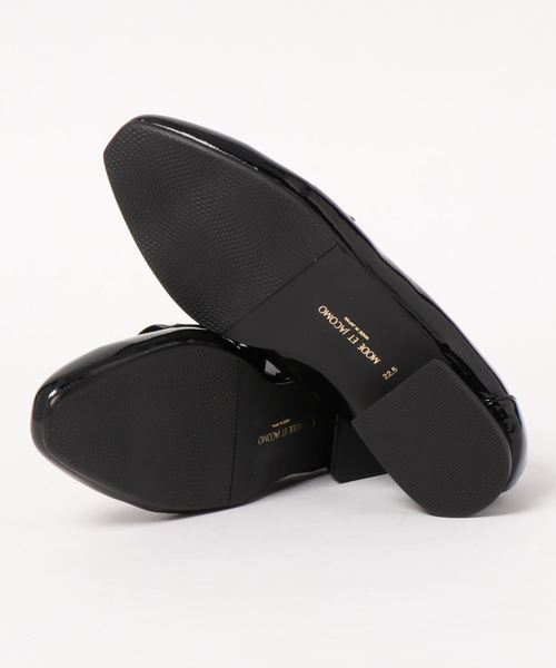 Et セール レインシューズ Mode エナメルローファー レインシューズ Mode Et Jacomo モードエジャコモ のファッション