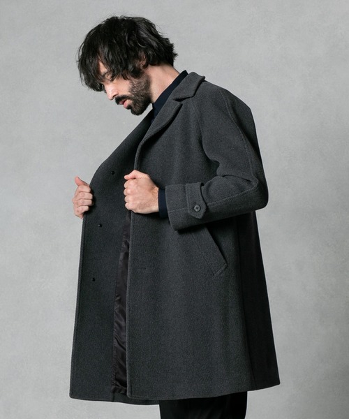 値下げRING JAKETチェスターコート 至極のカシミアチェスターコートguji(MADE BY RING JACKET
