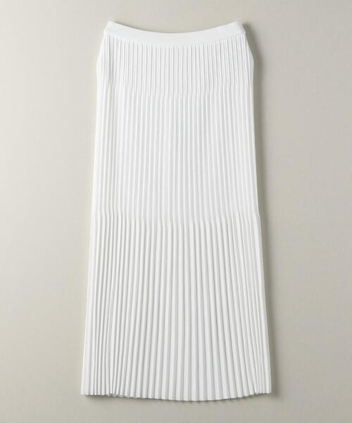 ASTRAET（アストラット）の「＜ASTRAET（アストラット）＞18G ニット プリーツスカート WHITE†（スカート・レディース・ホワイト・FREE）」の14枚目の写真