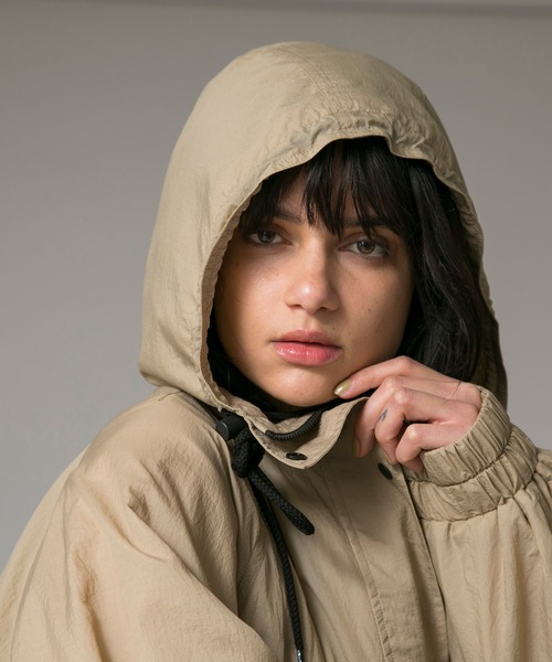 UNITED ARROWS - ２７日まで着１回 メゾンスペシャル シアータフタアノラックパーカー UNITED ARROWS - 27日まで着1回 メゾンスペシャル シアー