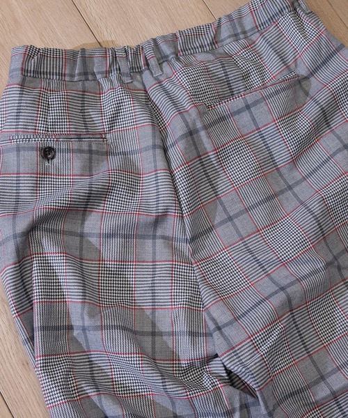 JOHN'S CLOSET(ジョンズクローゼット)の「【i】チェック柄ワイドパンツ(その他パンツ・メンズ・グレー/ベージュ・MEDIUM/X-LARGE/LARGE)」の8枚目の写真