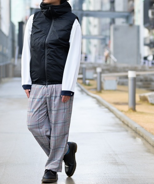 JOHN'S CLOSET(ジョンズクローゼット)の「【i】チェック柄ワイドパンツ(その他パンツ・メンズ・グレー/ベージュ・MEDIUM/X-LARGE/LARGE)」の14枚目の写真