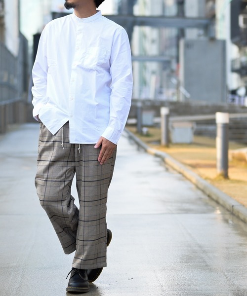 JOHN'S CLOSET(ジョンズクローゼット)の「【i】チェック柄ワイドパンツ(その他パンツ・メンズ・グレー/ベージュ・MEDIUM/X-LARGE/LARGE)」の20枚目の写真