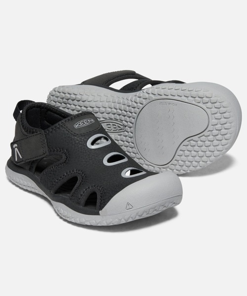 KEEN(キーン)の「STINGRAY / スティングレイ / キッズ サンダル(サンダル・キッズ・ブラック・16cm/18cm/19.5cm/15cm/17cm/18.5cm)」の4枚目の写真