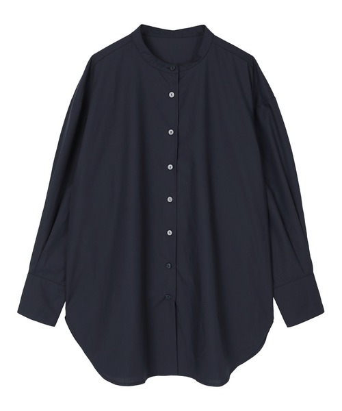 UR'S（ユアーズ）の「釦バックスリットチュニックシャツ（シャツ/ブラウス・レディース・ベージュ/オフホワイト/グリーン系その他/ストライプ/ホワイト系その他/ピンク/グレー系その他/グリーン/ホワイト×ブラック/ブルー系その他/ネイビー/ブラウン系その他/カーキ/ブルー/ブラウン・S/M/L）」の17枚目の写真