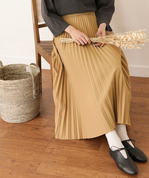 FORK&SPOON（フォークアンドスプーン）の「FORK&SPOON プリーツスカート（スカート）」 WEAR