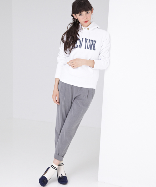 green label relaxing（グリーンレーベルリラクシング）の「GC T/R/PU RIB パンツ（その他パンツ・レディース・ブラック/ライトグレー/ネイビー・38/36/40）」の15枚目の写真