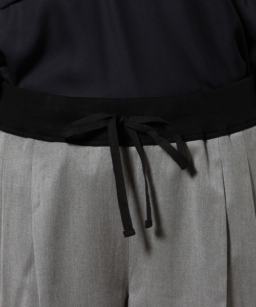 green label relaxing（グリーンレーベルリラクシング）の「GC T/R/PU RIB パンツ（その他パンツ・レディース・ブラック/ライトグレー/ネイビー・38/36/40）」の9枚目の写真