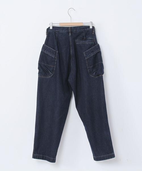 coen（コーエン）の「デニムガーデニングパンツ（デニムパンツ・メンズ・ネイビー・X-LARGE/LARGE/SMALL/MEDIUM）」の5枚目の写真