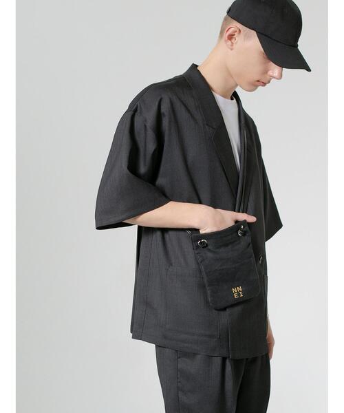 MONKEY TIME(モンキータイム)の「<monkey time> PE/TWL W/B 6SL SHT/シャツ(シャツ/ブラウス・メンズ・ブラック/ナチュラル・MEDIUM/LARGE/X-LARGE/SMALL)」の9枚目の写真
